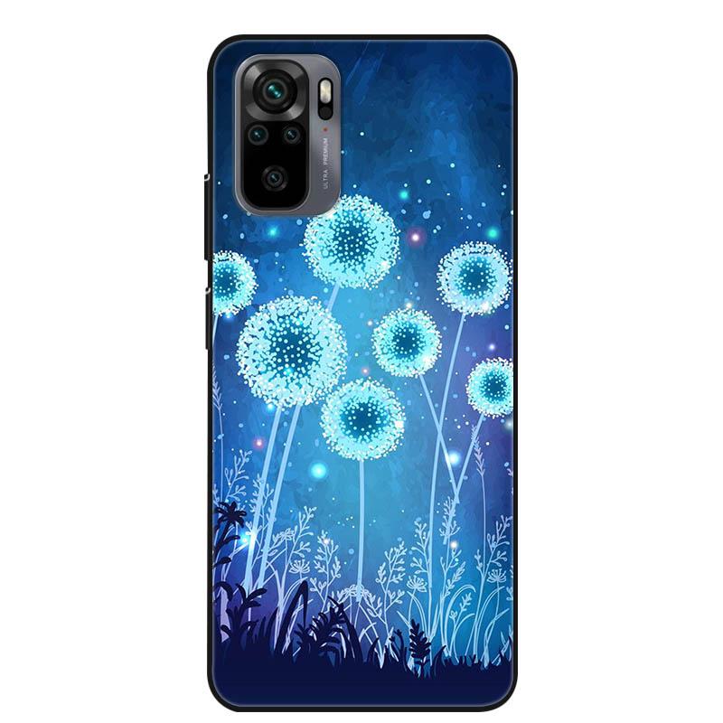 For Xiaomi Redmi Note 10s Case Shockproof Silicone Cartoon Soft Cover for Redmi Note 10 Pro Phone Cases Note10 4G 10T 5G 10 S