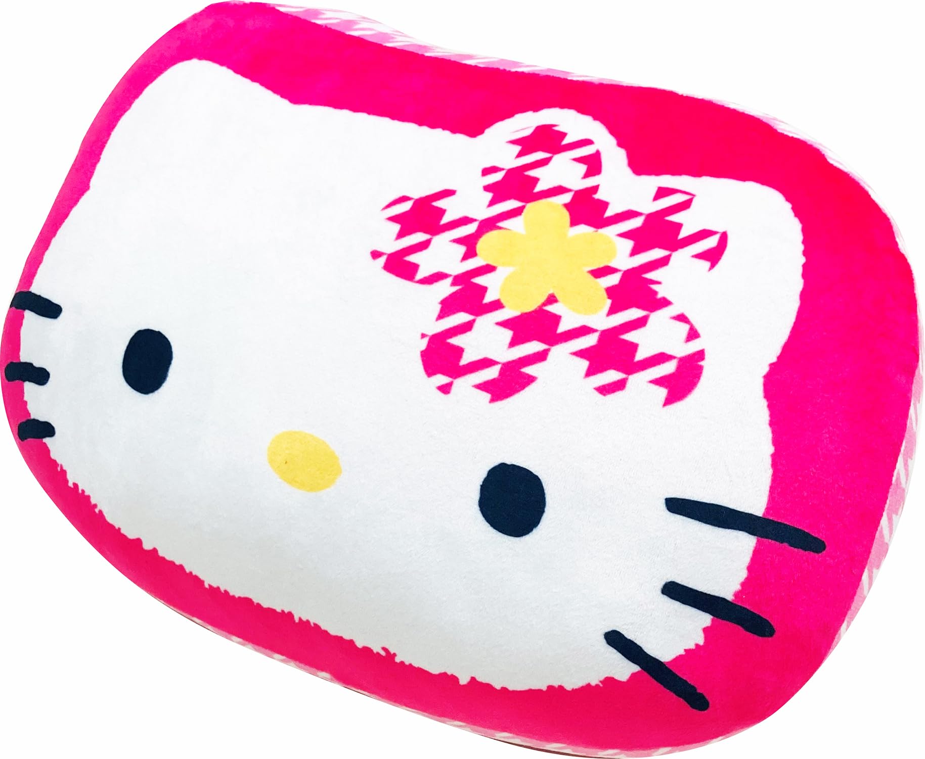 

MORIPiLO Sanrio Body Pillow Hello Kitty Soft Face Plush Nap Sanrio Morishita Makura (Kaohana Cushion) Toy, Die-Cut, Backrest, Pillow, Pink,