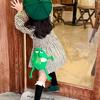 Cute Cartoon Frog Crossbody Bag For Kids With Stylish Design And Durable Material For Everyday Use