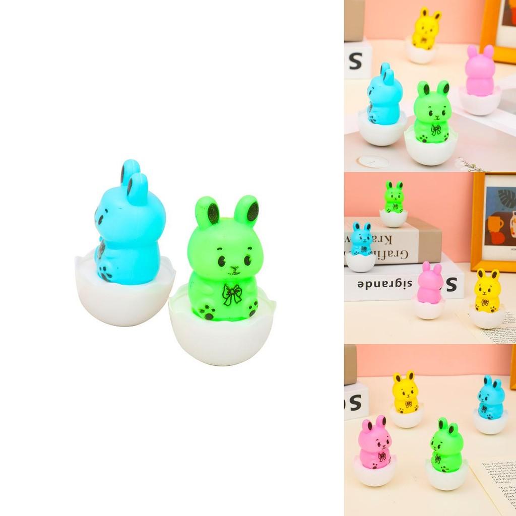 Rabbit Tumbler Toy For Kids With Plastic Resin Material And Educational Benefits