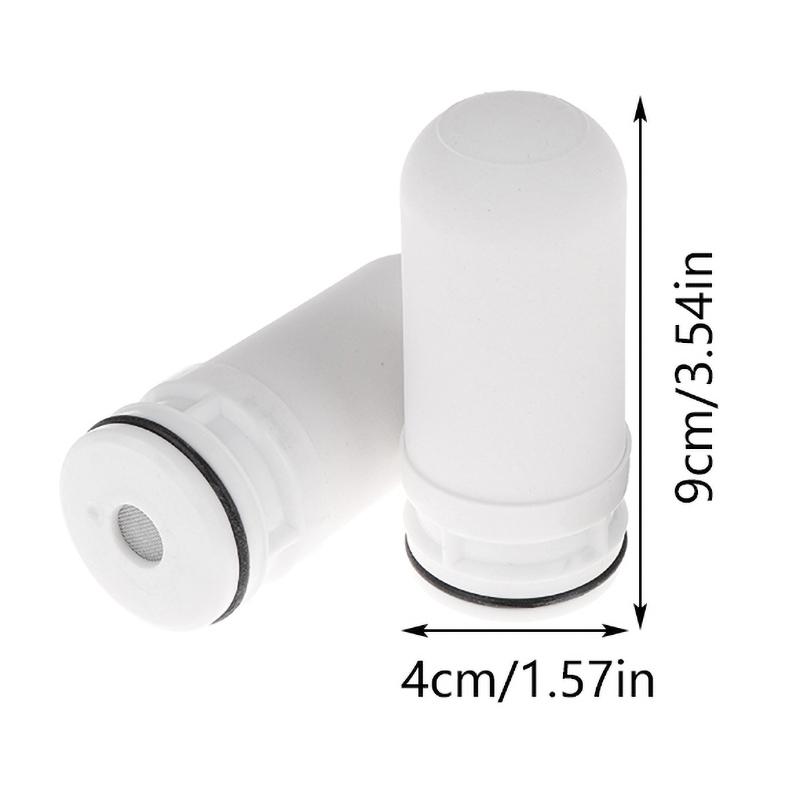 

2PCS For Home Kitchen Housheold Easy To Use New Replacement Ceramic Faucet Tap Water Filter Purfier Cartridge Durable Gift