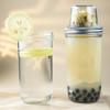 Leak-Proof Yogurt Parfait Cups Dry Wet Separation Salad Jar Glass Sealed Jar  Gym Snack