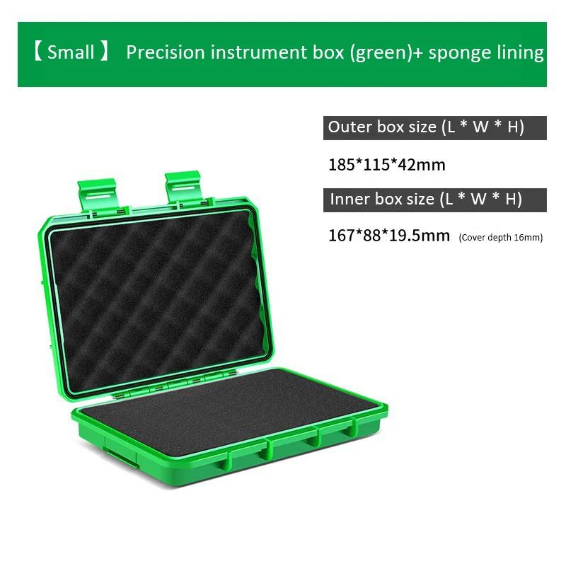 Tragbarer Werkzeugkasten Wasserdicht Versiegelt Klein Präzisionsinstrumententeile Werkzeugaufbewahrungsbox Sicherheitsschutz Kleine Größe Werkzeugkasten