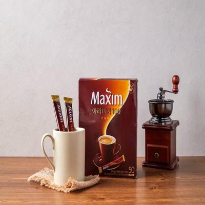 Maxim Arabica 100 Coffee Mix 50 Sticks