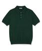 Beijiglabel Oinel Cable Button Collar Short-Sleeve Knit 4 Color [Blsk_1001]