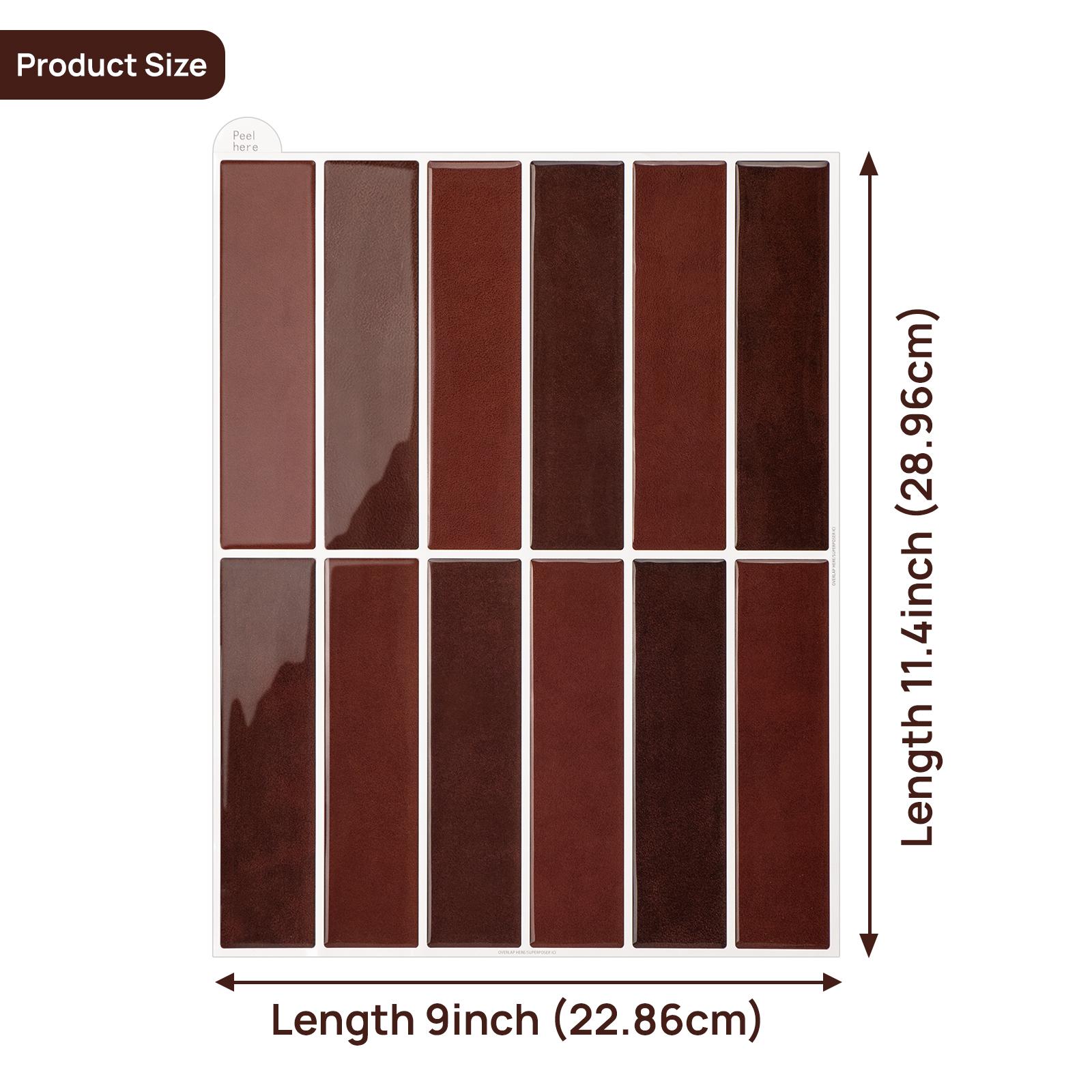 

10 Sheets 3D Marble Wall Tiles Home DIY Wallpaper Waterproof Self Adhesive Wall Stickers for Kichen Bathroom Backsplash Decor 10 Sheets