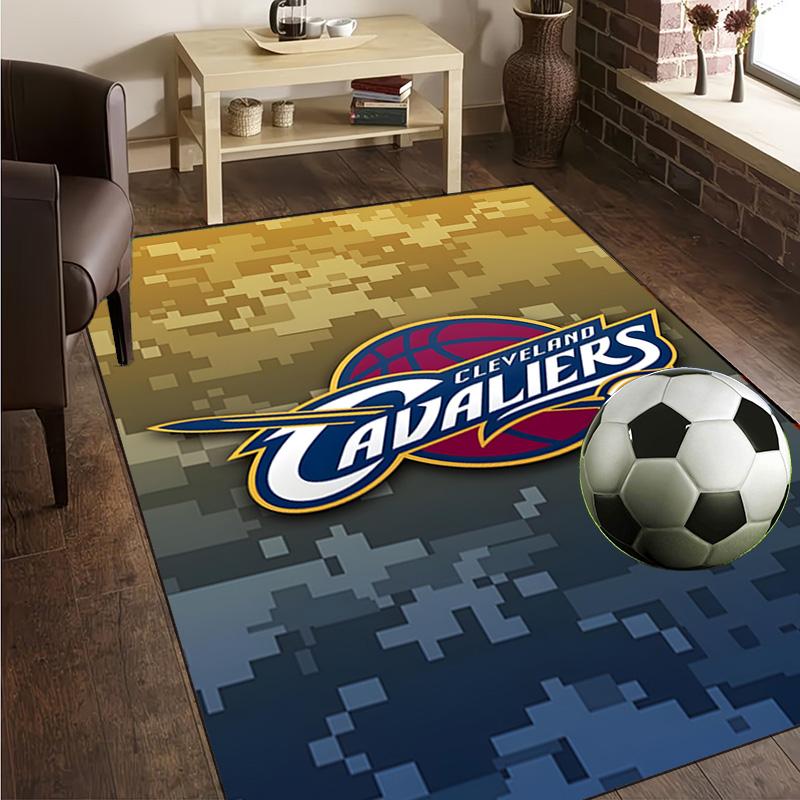 Cleveland Football Rug Office Carpet Non-Slip Mat, Chair Rug Floor Covering for Gaming, Bedroom, Living Room , Home Decor Christmas Gift