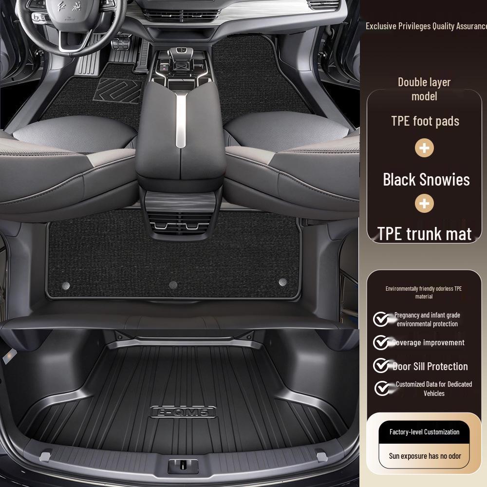 Hongqi EQM5 Full Coverage Interior TPE Car Floor Mats