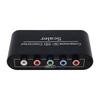 YPbPr to HDMI Converter 1080P Audio Video Adapter with L/R Audio for PS2 DVD PSP Xbox Laptop PC to TV Monitor