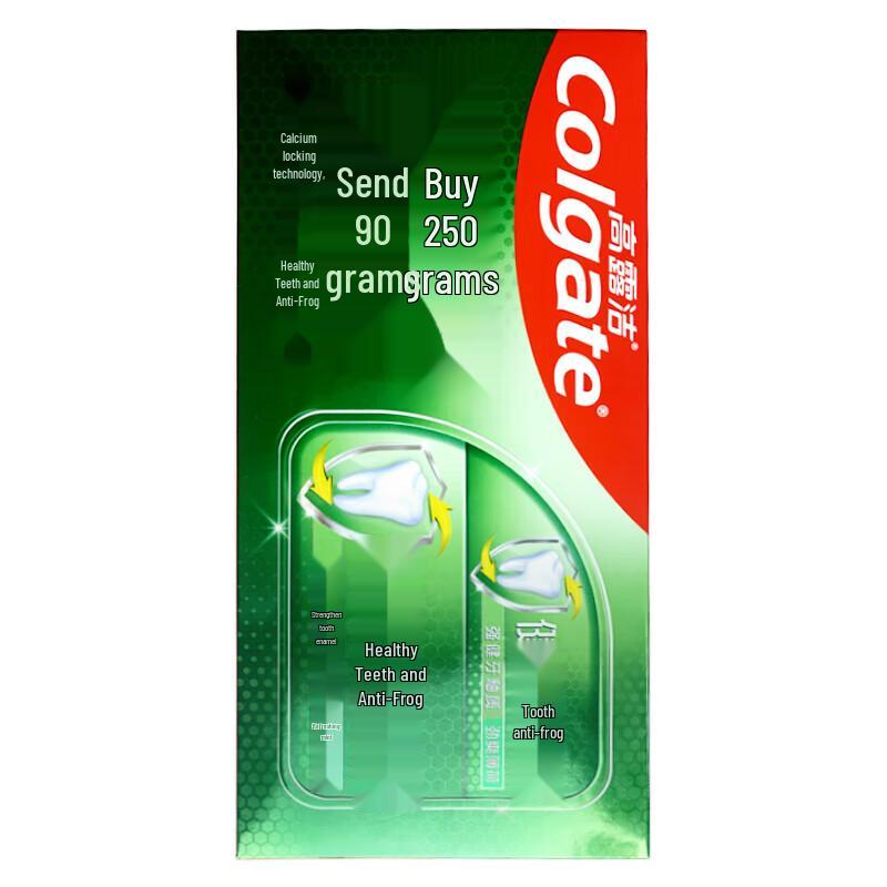 Colgate Healthy Teeth Anti-Cavity Mint Toothpaste (250g+90g)