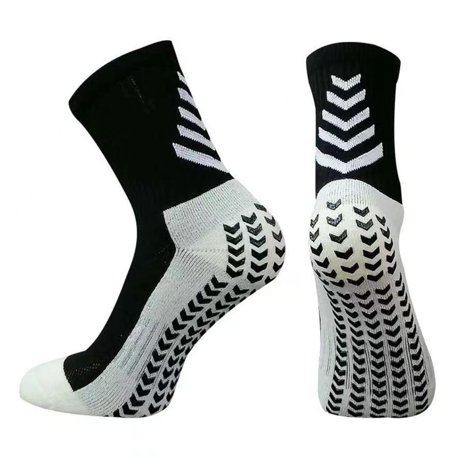Men Socks Compression Stockings Breathable Cotton Basketball Wicking Sports Tube Elastic Socks Moisture Sport High Socks Cycling
