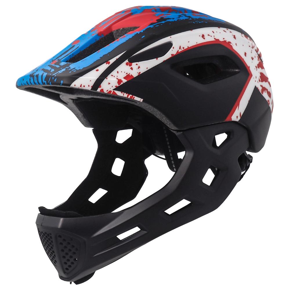 Certified Kids Cycling Helmet with Chin Strap Custom Light Bike Helmet