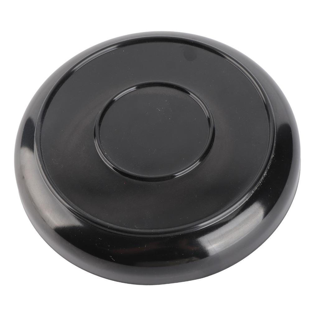 Black Color Round Tea Tray Bamboo Material Kungfu Tea Tray Bamboo Tea Tray  Tea Accessories S