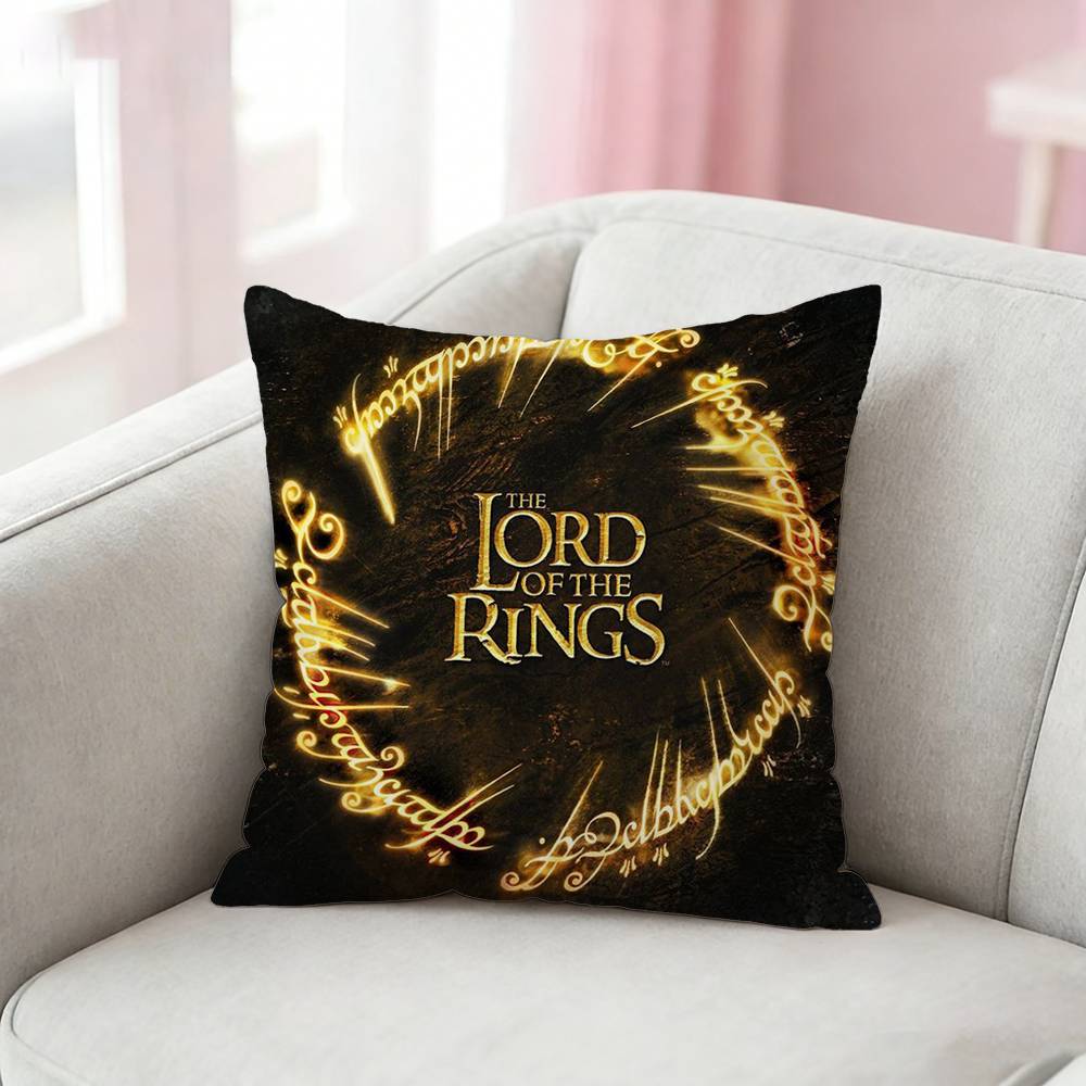 L-Lords Of The R-Ringes Pillow Case Pattern Printed Pillowcase For Living Room Sofa Cushion Cover