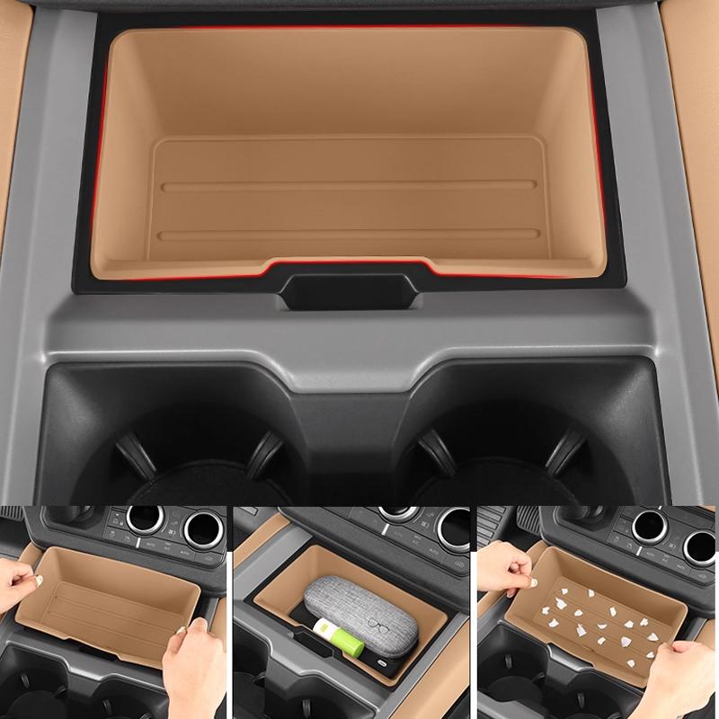 For Land Rover Defender 25/110/90 Central Storage Box Protection Pad Modification Accessories for Vehicle Organization