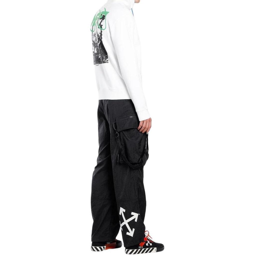 OFF WHITE SS19 Sweatshirt Men's White OMBB034F19E300130110