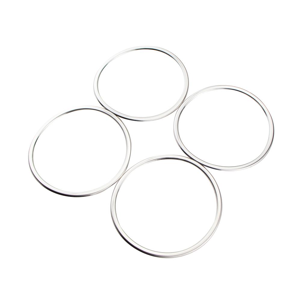 Door Speaker Sound Cover Chrome Trim Ring for BMW X3 F25 X4 F26 2018-2023