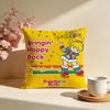 Fashion RRainbow Briteied Cushion Cover Stylish Washable Pillow Cover Ideal for Couch Bedroom Car Decoration