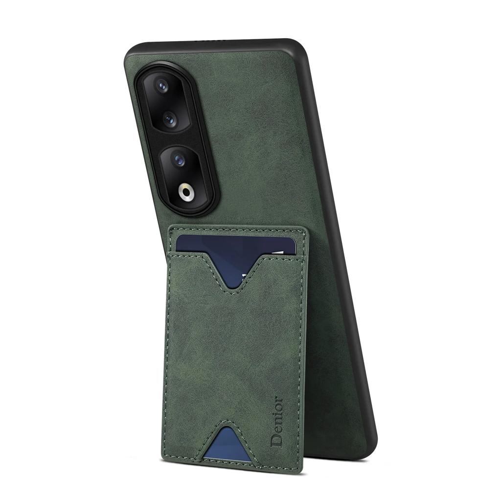 Luxury Shockproof PU Leather Wallet Phone Case For Honor 100 90 Magic 6 5 Pro Cards Holder Stand Cover