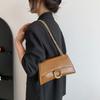 Chain Crossbody Bag Women 2023 Summer New Fashion Bag Women Simple Shoulder Bag Street Trendy Pu Material Small Square Bag
