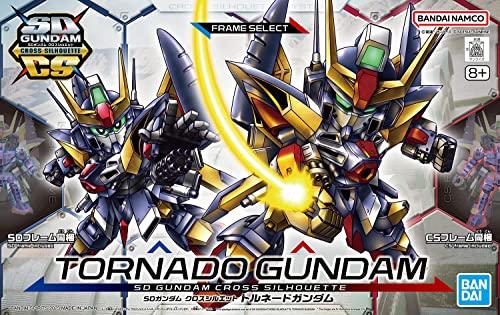 SD Gundam Cross Silhouette SD Gundam G Generation Tornado Gundam Pre-Colored Plastic Model