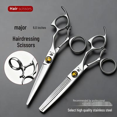 Professionelle 6-Zoll Friseurschere für Rechtshänder, Schnittschutz, Ideal zum Formen und für Präzisionsschnitte