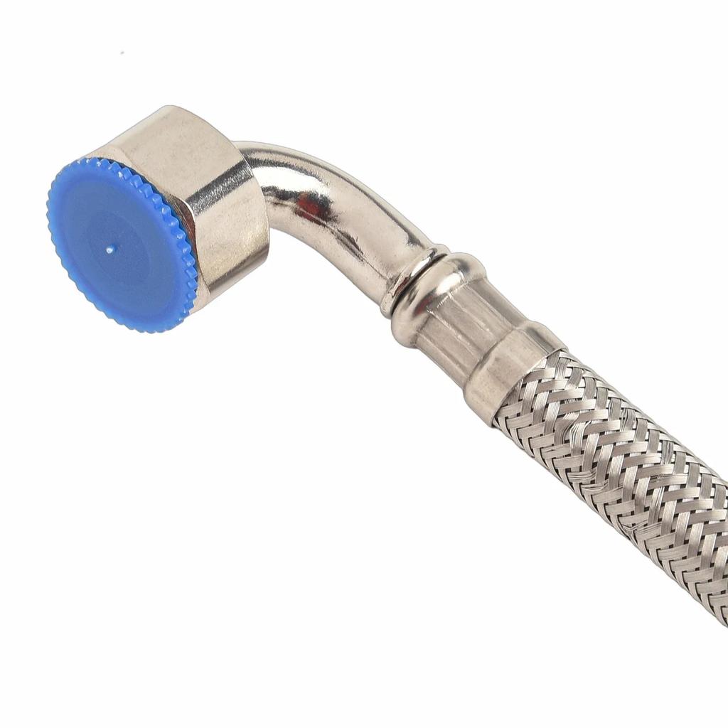 1pc 60/80/100cm Flexible Pipe Contectors 1/2" (90°) X 1/2" Size Elbow Plumbing Bathrooms Kitchens Plumbing Tools Accessories