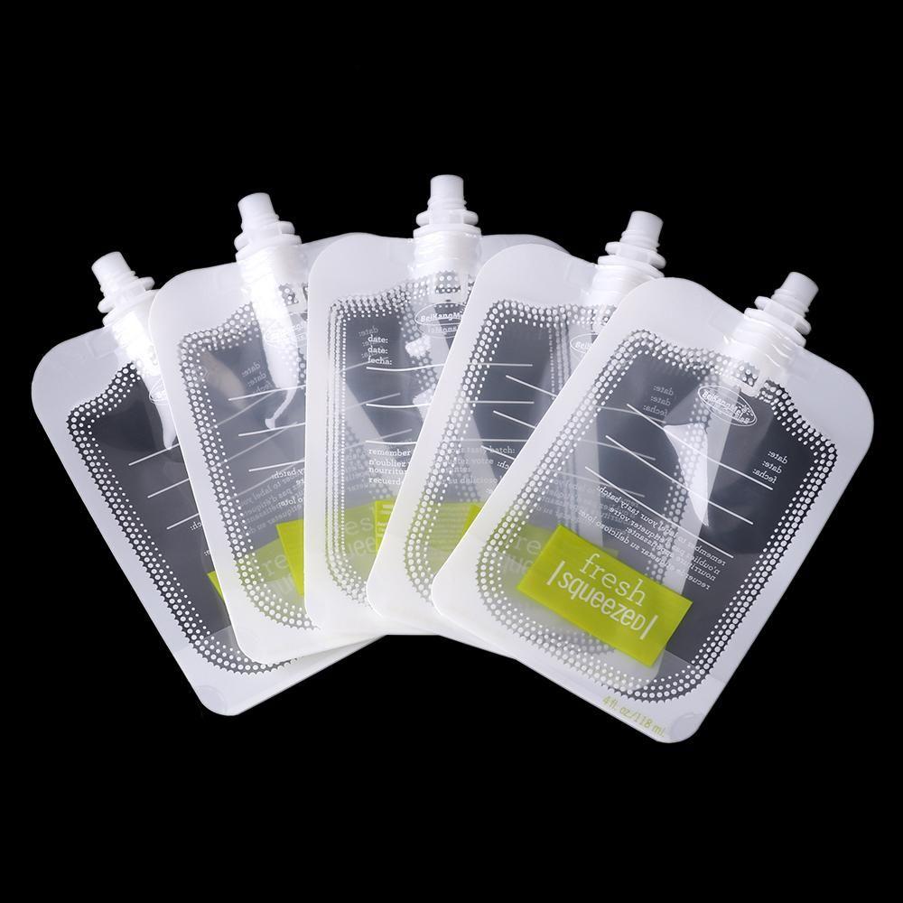 10PCS Food Smell-proof Cover Lock Fresh Bag Storage Pouch PC Plastic Food Supplement Package