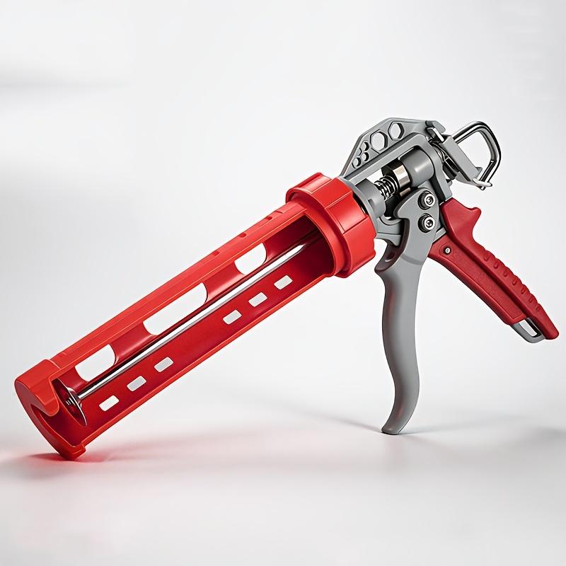 360° Rotating Multi-function Manual Caulking Guns Glue Seals for Doors and Windows Silicone Filling Hand Tool красный
