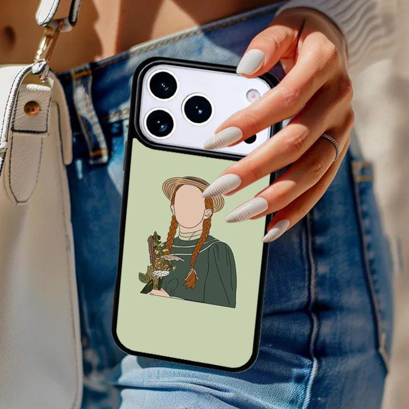 Anne with an E Soft Phone Case For iPhone 17 Air 14 15 13 12 Max Cover For Apple 14 15 16 16e 11 Pro Max Plus Coque