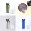 Double Layer Stainless Steel Shaker Bottle With Mixer Ball For Fitness Enthusiasts