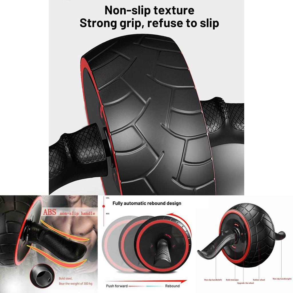 Ultra-wide Ab Roller Wheel For Enhanced Stability And Core Workout Training