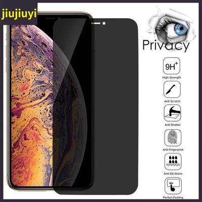 Anti-Spy Privacy Tempered Glass Screen Protector Compatible For iPhone 11 12 14 15 Pro Max Full Cover Anti Spy Privacy Tempered Glass Screen Protector