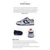 Nike Youth Photon Dust White Midnight Navy FN6968-025