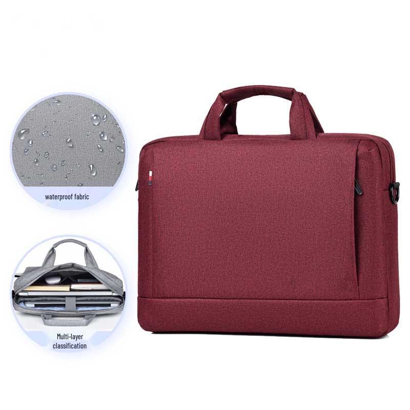 ZY Men s Waterproof Laptop Briefcase