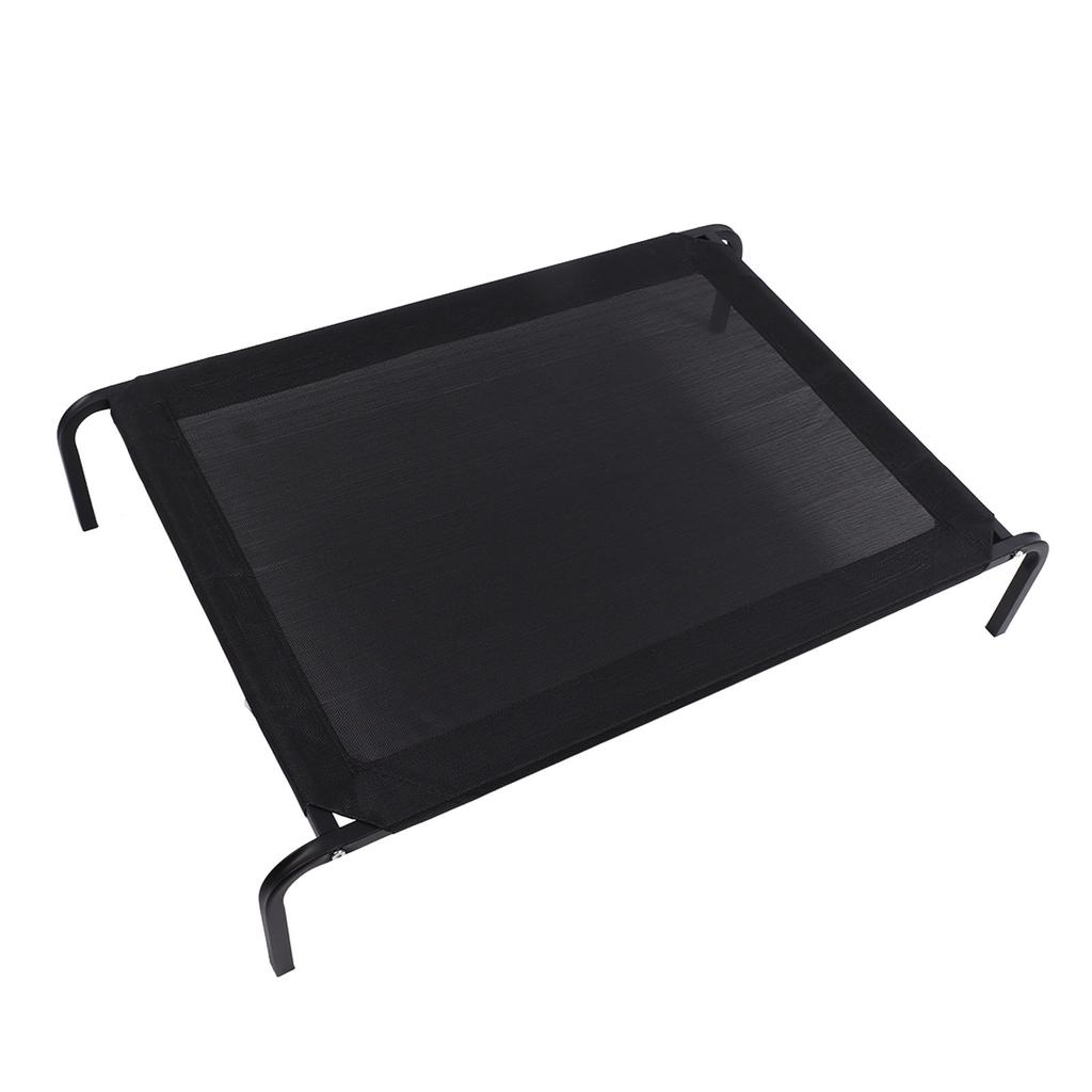 Elevated Dog Bed Breathable Mesh Portable Detachable 132.3lb Load Capacity Outdoor Raised Dog Bed for Outdoor Camping