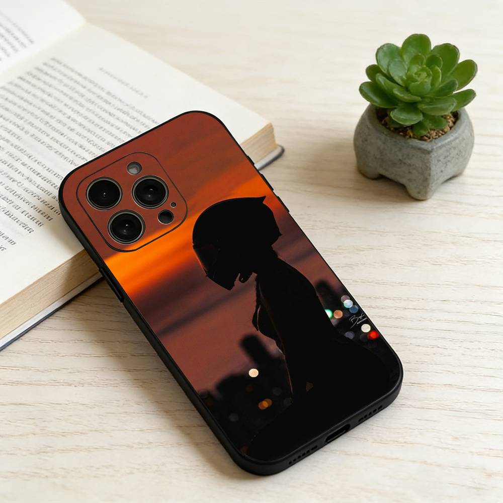 

L-Lady rider Phone Case For iPhone 17, 16,15,14,13,12,11 Plus,Pro Max, Others Soft Black Cover iPhone15pro