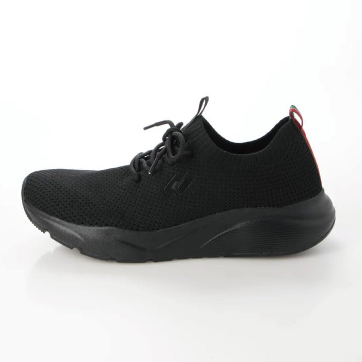 Sneakers Lightweight Recovery Shoes Mesh Sports Shoes Walking Shoes Italy Japanese Shoe Size [KINNER] Men's RSK-4001 (ALL BLACK, Dimensions, Adult,