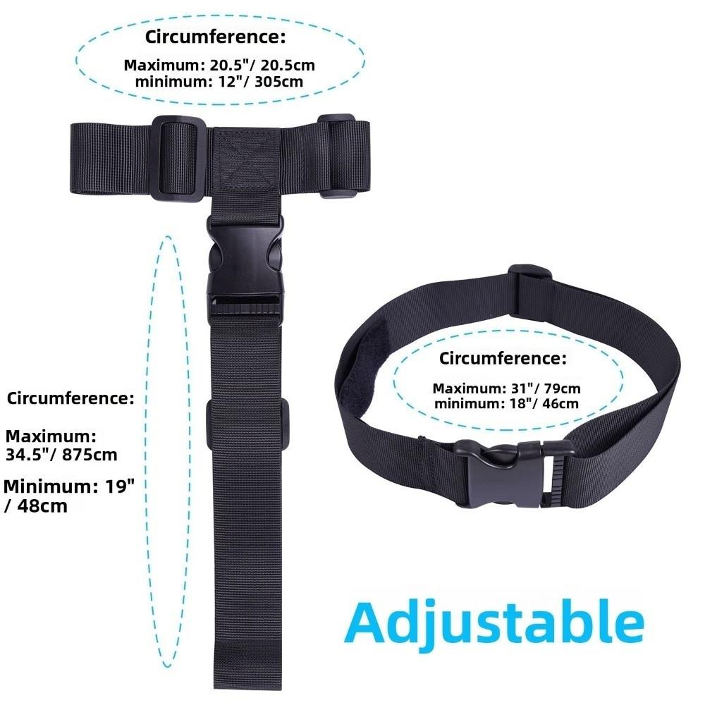 2SET Adjustable Luggage Straps Secure Fastening Travel Bag Belt Travel Buckle Luggage Belt  Airport