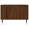 Coffee Table Brown Oak Look 60 X 50 X 36.5 Cm Engineered Wood