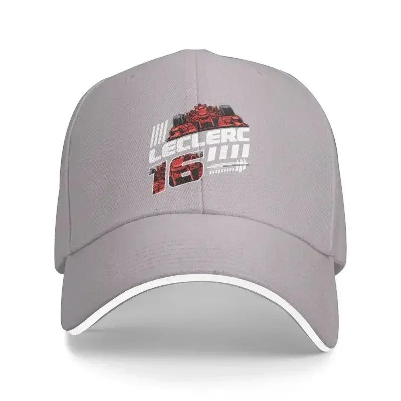 Personalized Charles Leclerc 16 Baseball Cap for Men Women Breathable Sport Car Dad Hat Streetwear