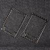 2 Pcs Control Panel Vent Trim Soft Carbon Fiber Air Outlet Cover Fit for Mercedes W204 05 12