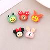 Cartoon Animal Resin DIY Ornament Accessories: Hair Clip, Water Cup, Phone Case, Car Decoration Sticker