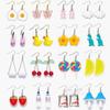 1 Paio Orecchini a Goccia in Resina Fatti a Mano Carini per Donne Ragazze Divertenti Animali Cartoni Animati Coniglio Anatra Piercing Orecchio Gioielli Regalo