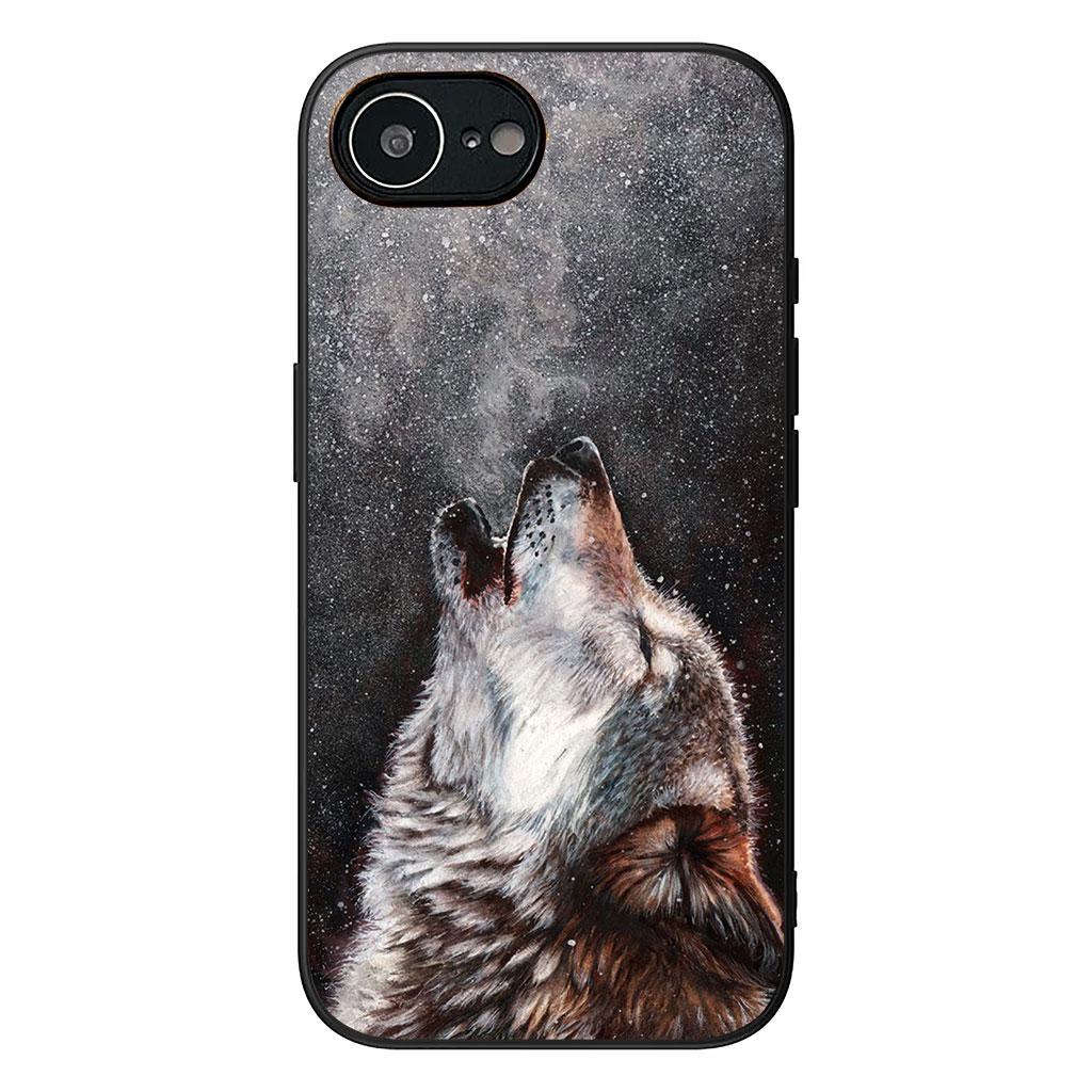 Schwein Wildschwein Wolf Handyhülle Case für Samsung Galaxy S25 S24 S22 S23 FE Ultra Plus A56 A05 A06 A15 A16 A55 S7 Edge Hülle