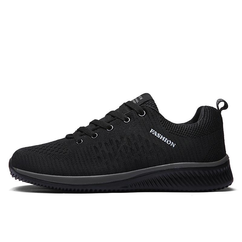 Erkek Büyük Beden Flyknit Günlük Spor Ayakkabıları - Çok Yönlü Koşu ve Spor Ayakkabıları