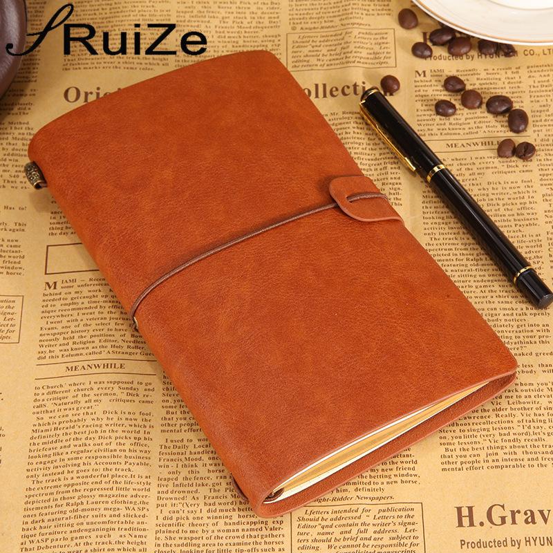 Traveler’s A6 Journal with Elastic Band - Customizable Logo Option