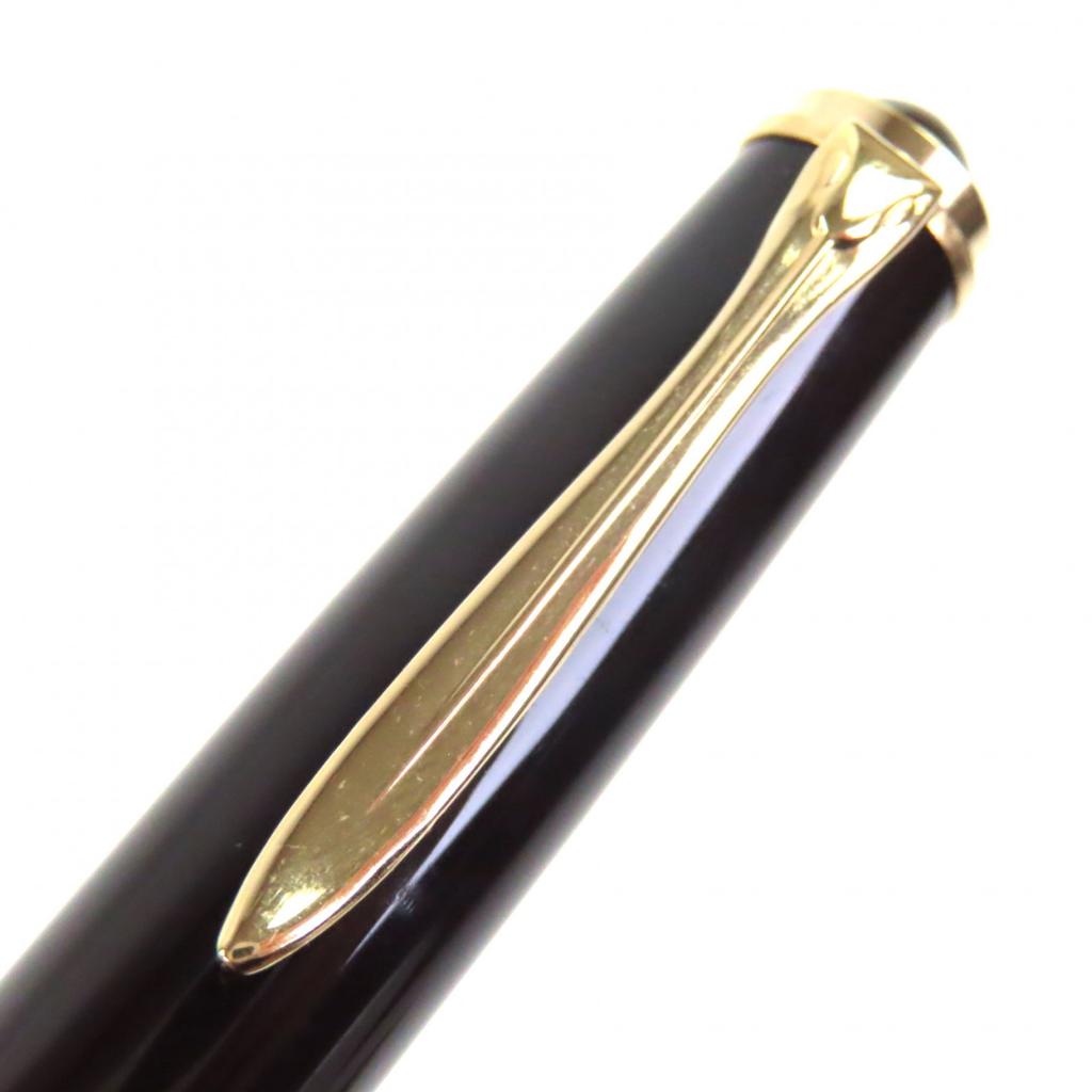 Excellent PERIKAN fountain pen M&K brown stripes Dark brown gold 14K mens 400NN Used