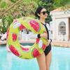 Watermelon Swim Tube Inflatable Pool Float Pool Accessory Adult Swim Float Ring Summer Water Toys