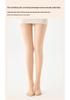Double-Layer Sheer Tights: Thin for Spring/Autumn, Thick for Winter, Non-Pilling Natural Skin Tone Velvet Stockings.